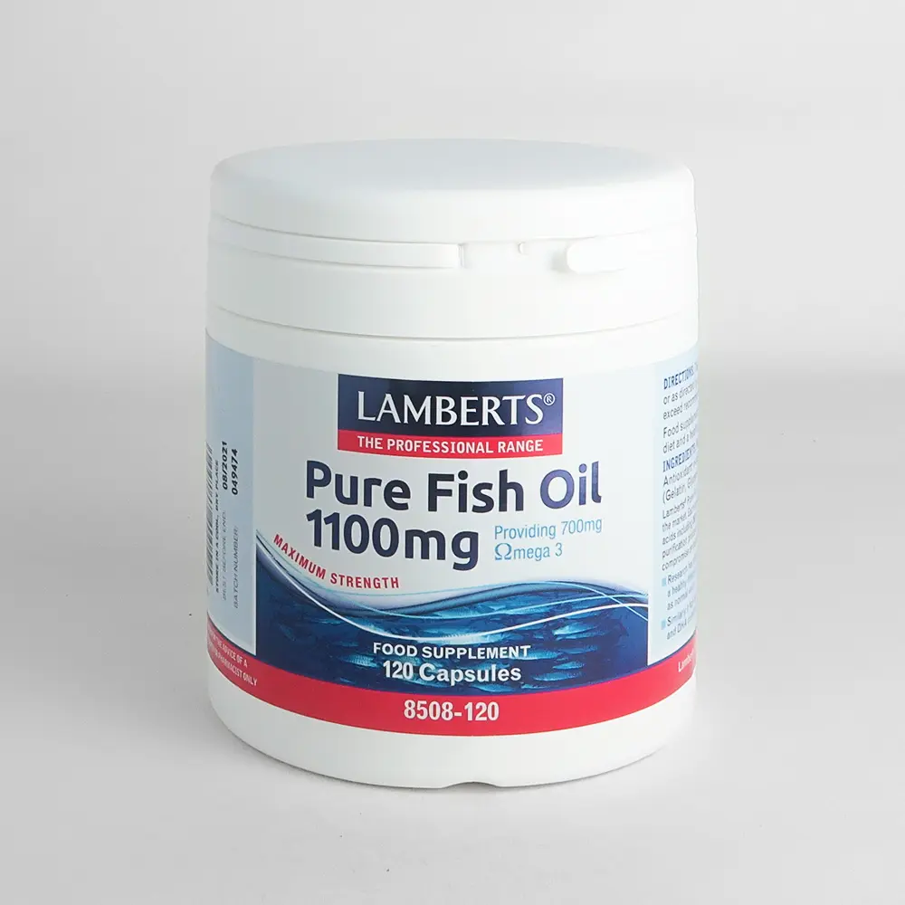 Lamberts Pure Fish Oil, 1100mg, 180 Caps