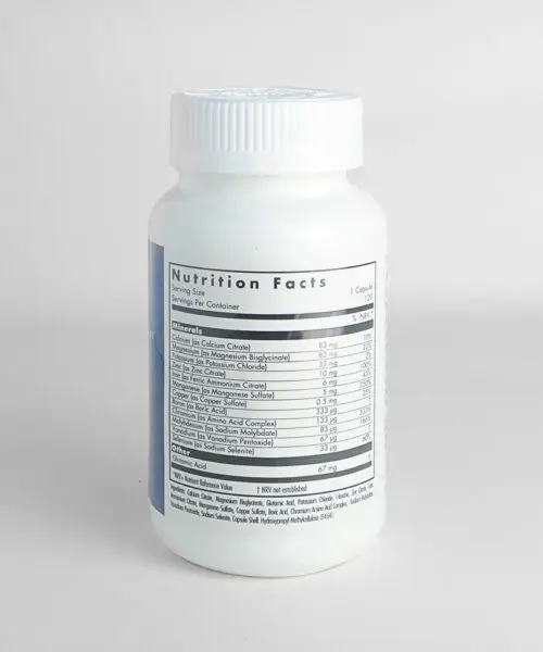 Alternative view of Allergy Research MultiMin complex, 120 caps