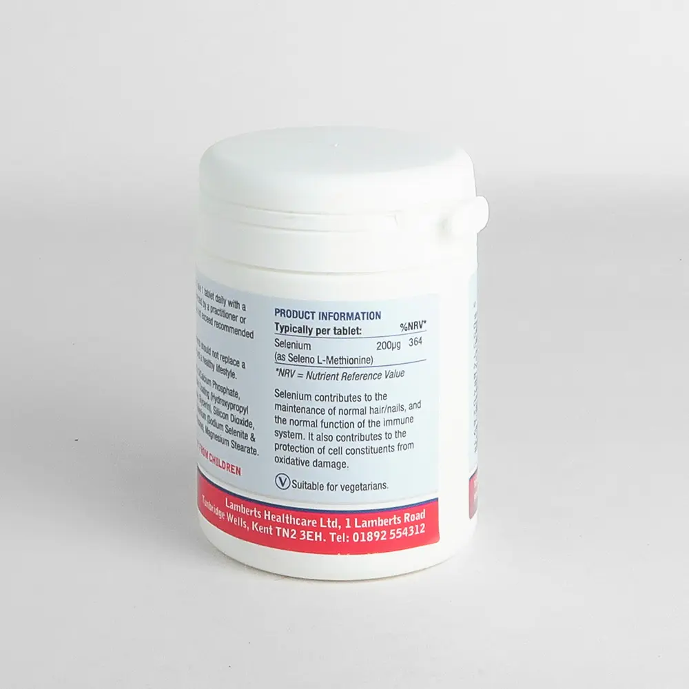 Lamberts Selenium 200µg 60 Tabs - Image 2