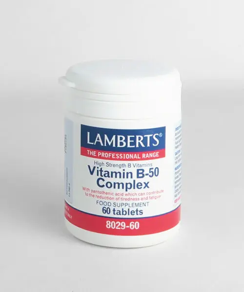 Lamberts vitamin B-50 Complex, 60 Tabs