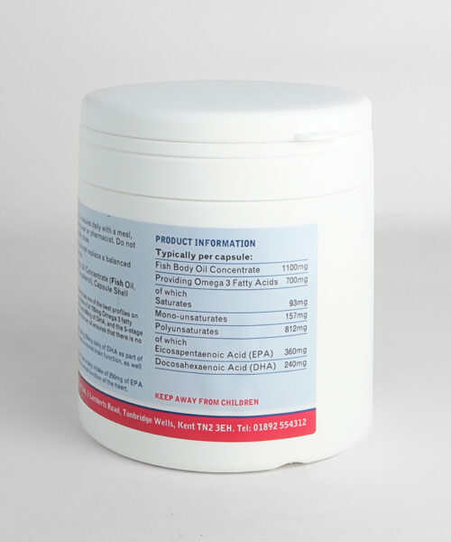 Alternative view of Lamberts Pure Fish Oil, 1100mg, 180 Caps