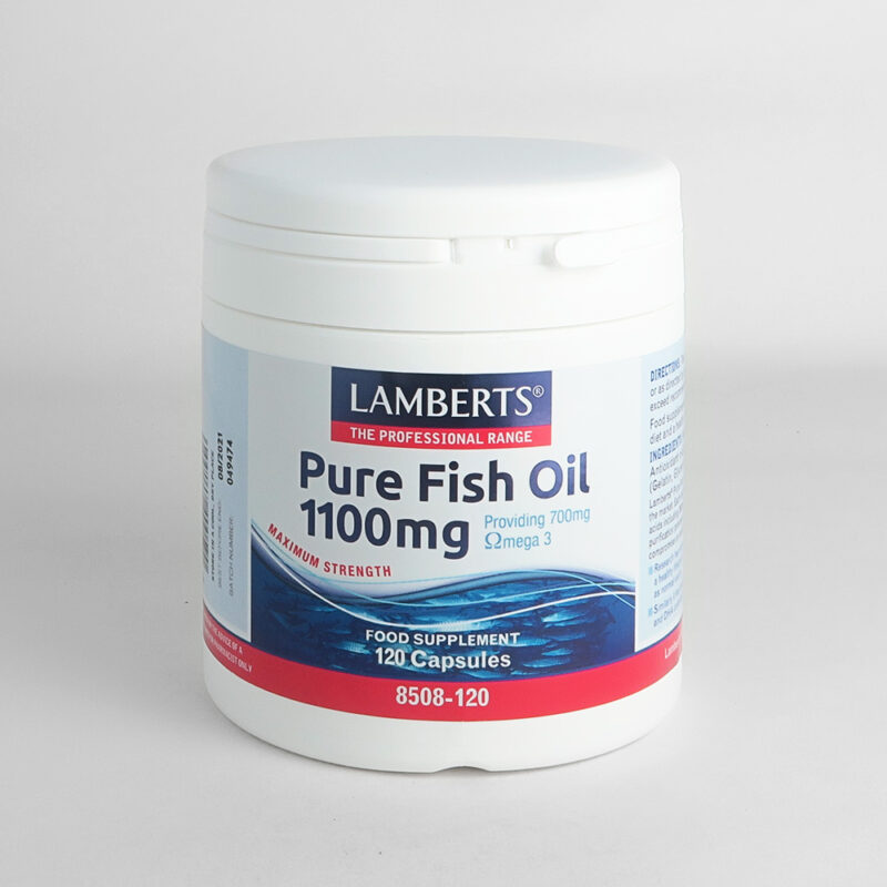 Lamberts Pure Fish Oil, 1100mg, 180 Caps